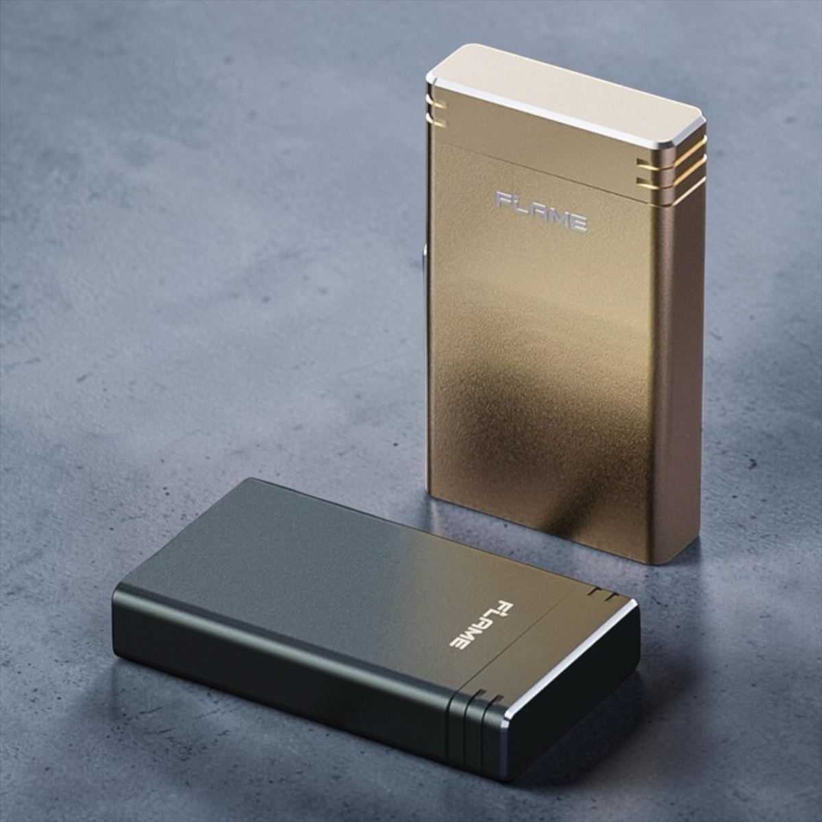 Voltix Dual Metal USB Power Bank Lighter